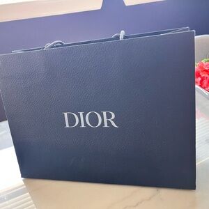 Dior Deep Blue Recycled Paper Bag